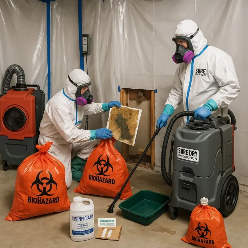 Contaminated Water Handling Protocols process in Irion County, TX