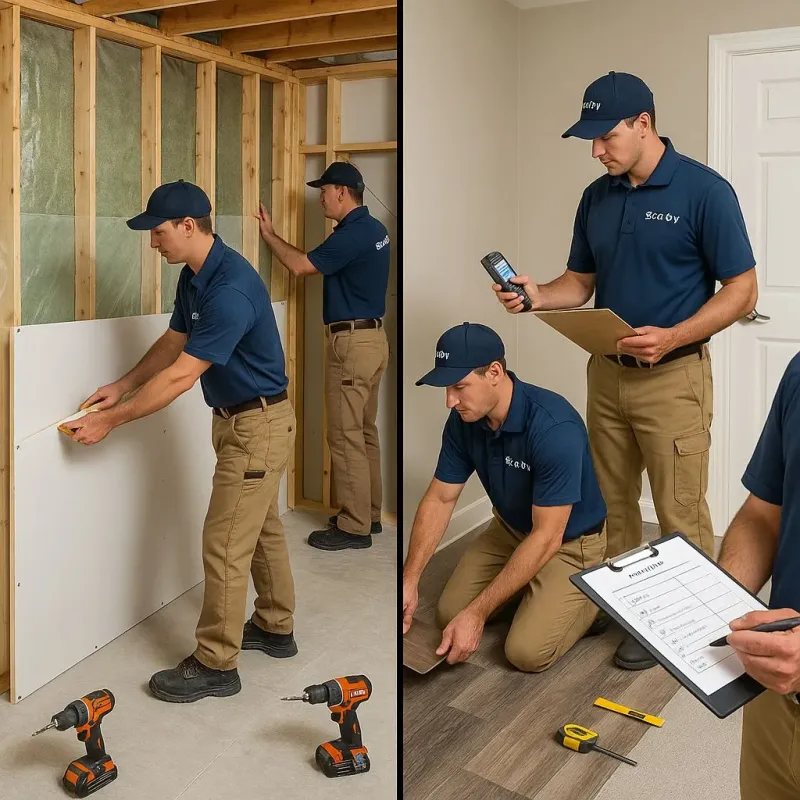 Repairs and Reconstruction process in Irion County, TX